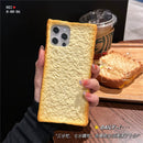 Delicious 3D Toast Bread Phone Case for Iphone 16Pro Max 15 14 13 12 11 Xs Xr 8Plus Cookie Egg Handle Holder Funny Cartton Cover