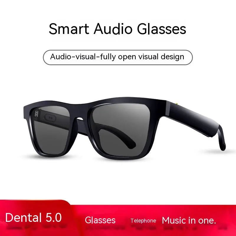 Smart Glasses Black Technology Headset Bluetooth Sunglasses